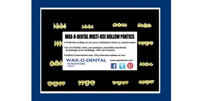 WAX-O-DENTAL MULTI-USE  HOLLOW PONTICS Kit-Art.no.050